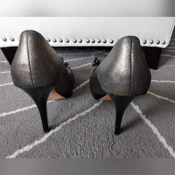 Coach 👠Metallic Bergen Heels - Picture 4 of 16